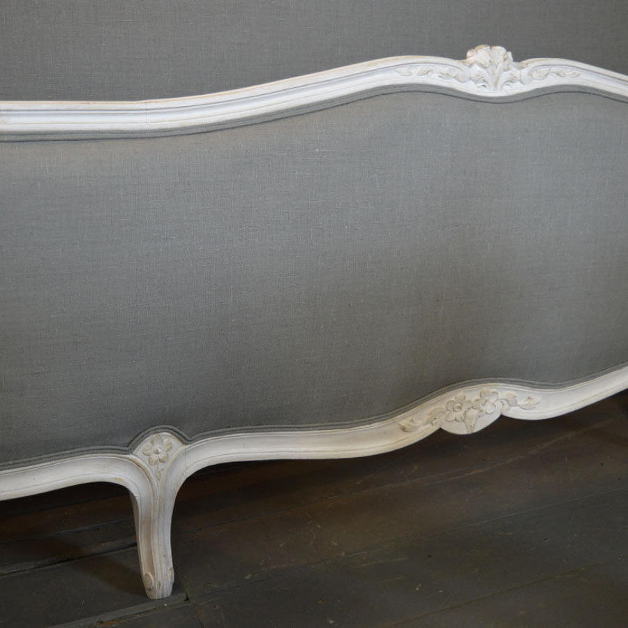 Kingsize Louis XV style curved end Bedstead