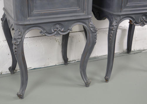 Pair of 19th Century Napoleon III bedside cabinets