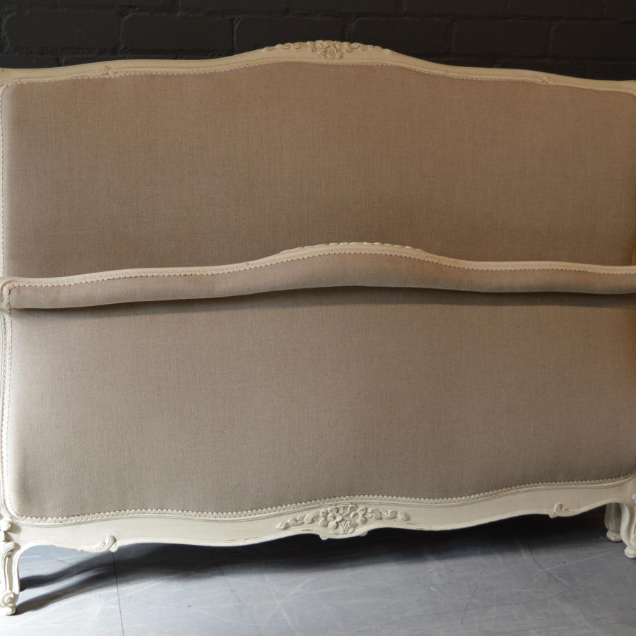 King size Upholstered Lit Bateau