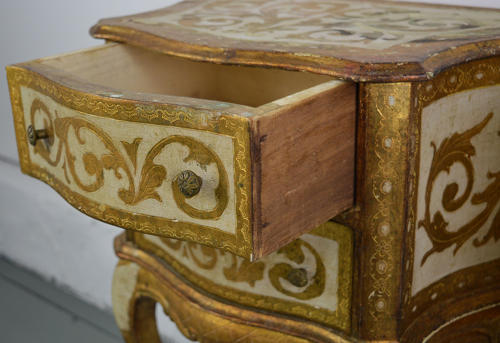 Pair of Venetian Gilt bedside tables