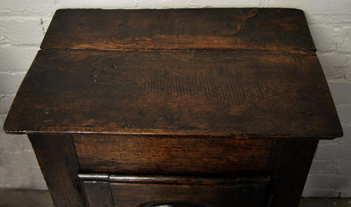 French 18thC Breton Garde Manger Oak Cupboard