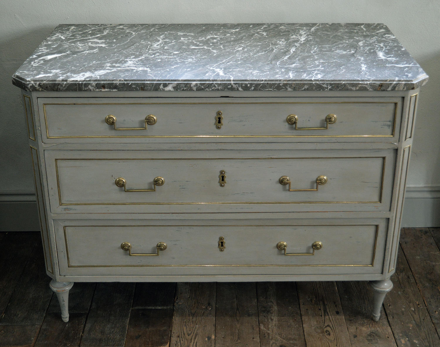 18th Century Louis XVI Marble top Commode