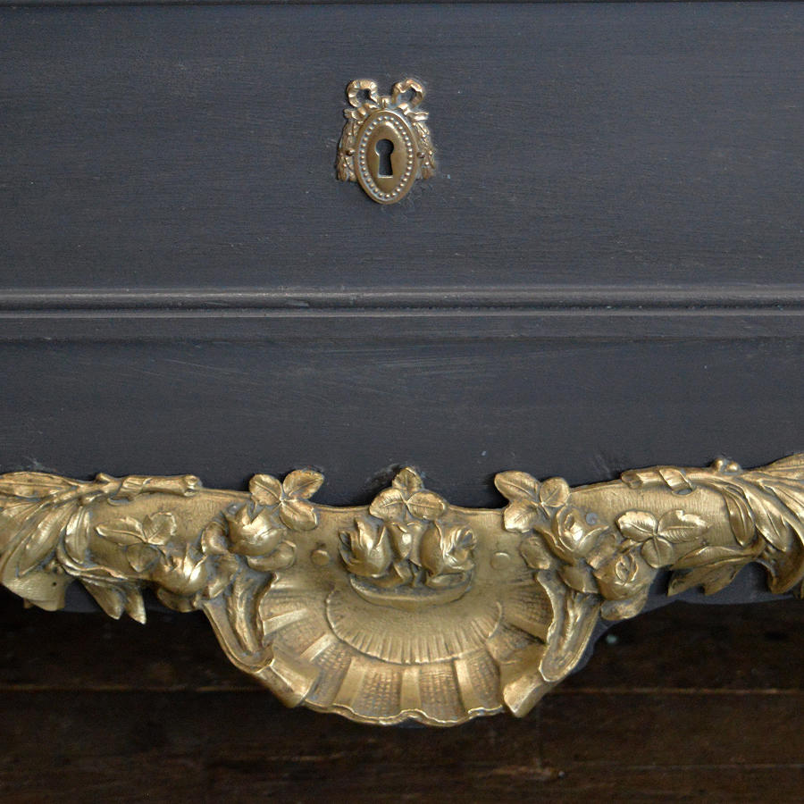 Louis XVI style painted commode c1900
