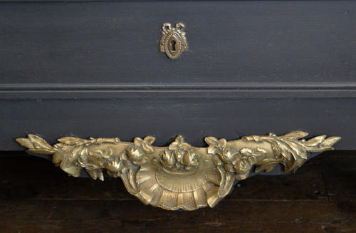 Louis XVI style painted commode c1900