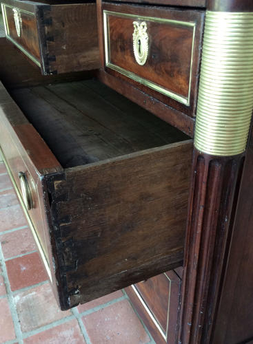 18th Century Louis XVI Mahogany Commode