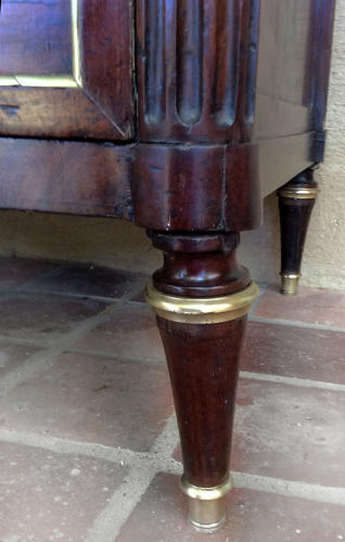 18th Century Louis XVI Mahogany Commode