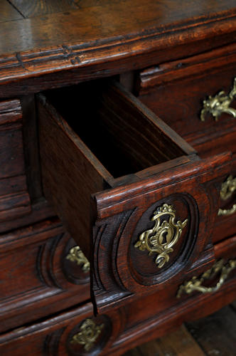Early 18th Century Louis XIV oak commode