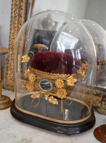 Large 19th Century French globe de mariée