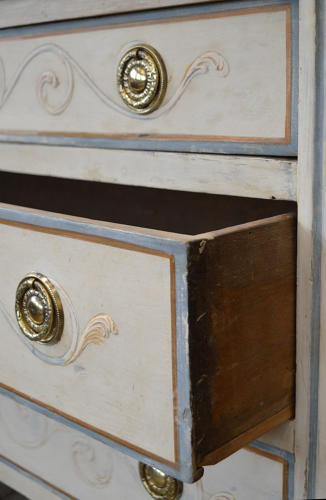 18th Century Piedmont Italian Painted Commode