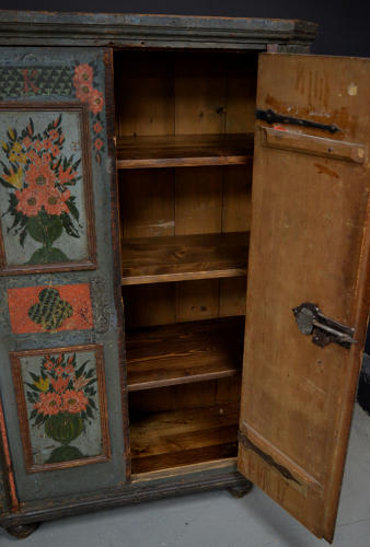 18th Century Alsace Marriage Armoire