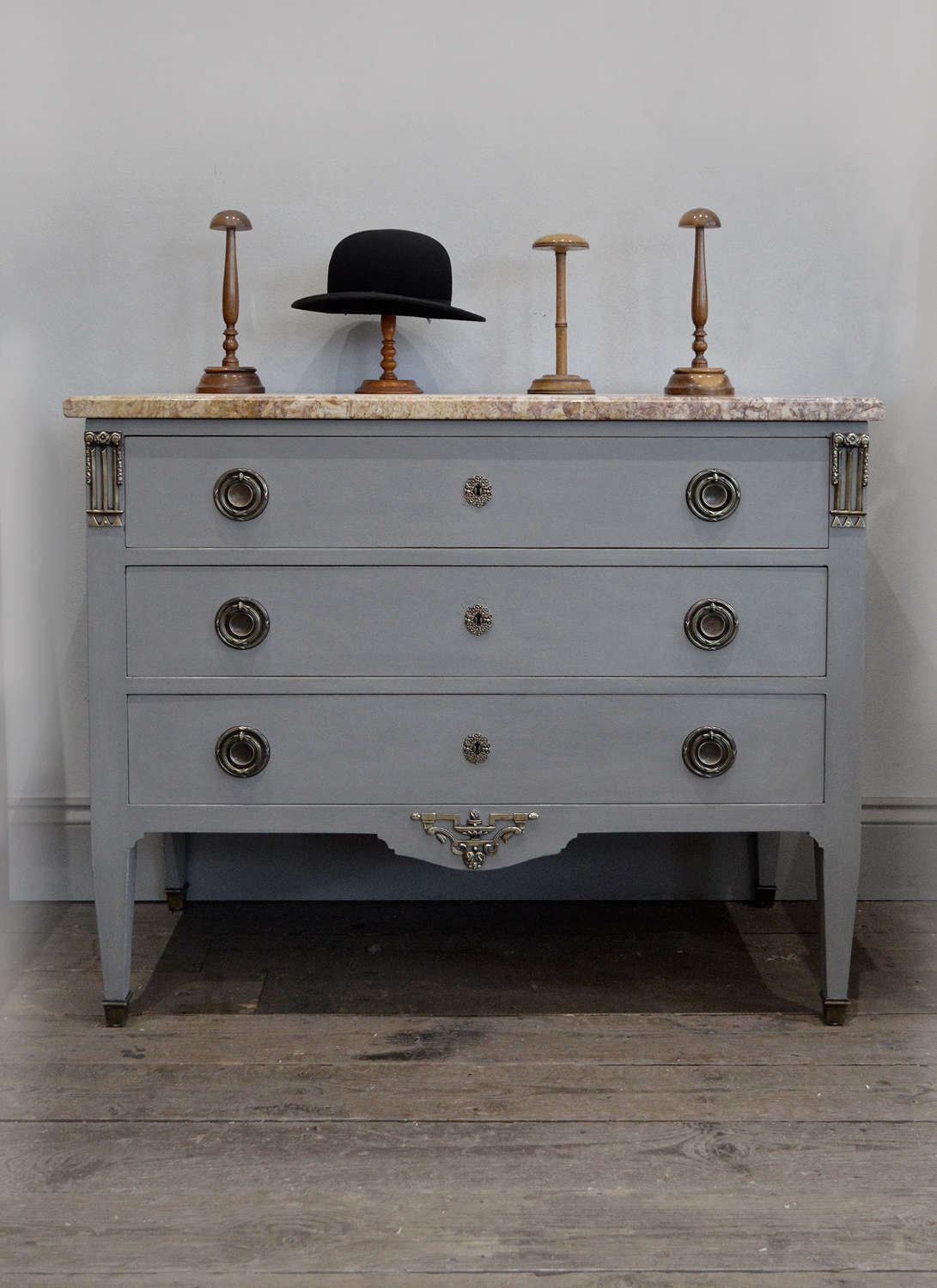 1910-20's Directoire Marble top Commode