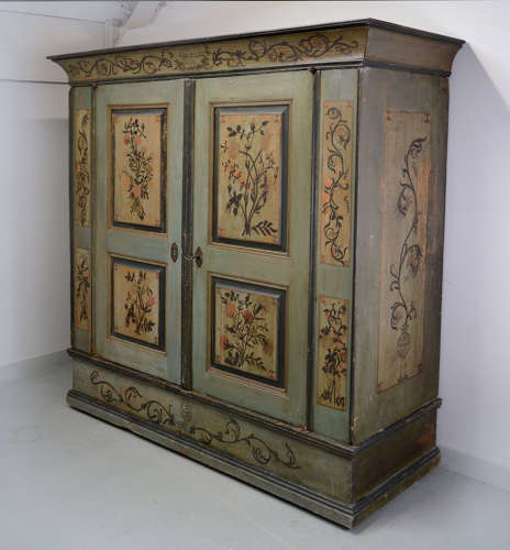 Large 18th Century Alsace marriage Armoire