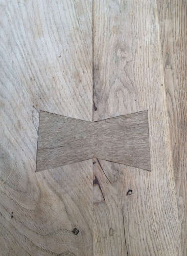 Large Heavy weathered oak Monastery table