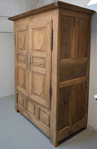 Early 19th Century Breton Armoire c1811