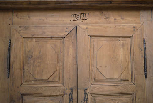 Early 19th Century Breton Armoire c1811