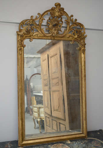 Early 19th Century Louis XIV style Gilt Mirror
