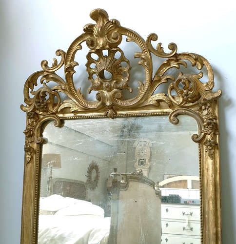 Early 19th Century Louis XIV style Gilt Mirror