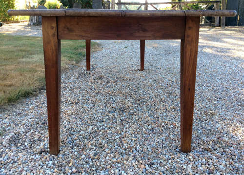 Large 19th Century weathered oak farmhouse table