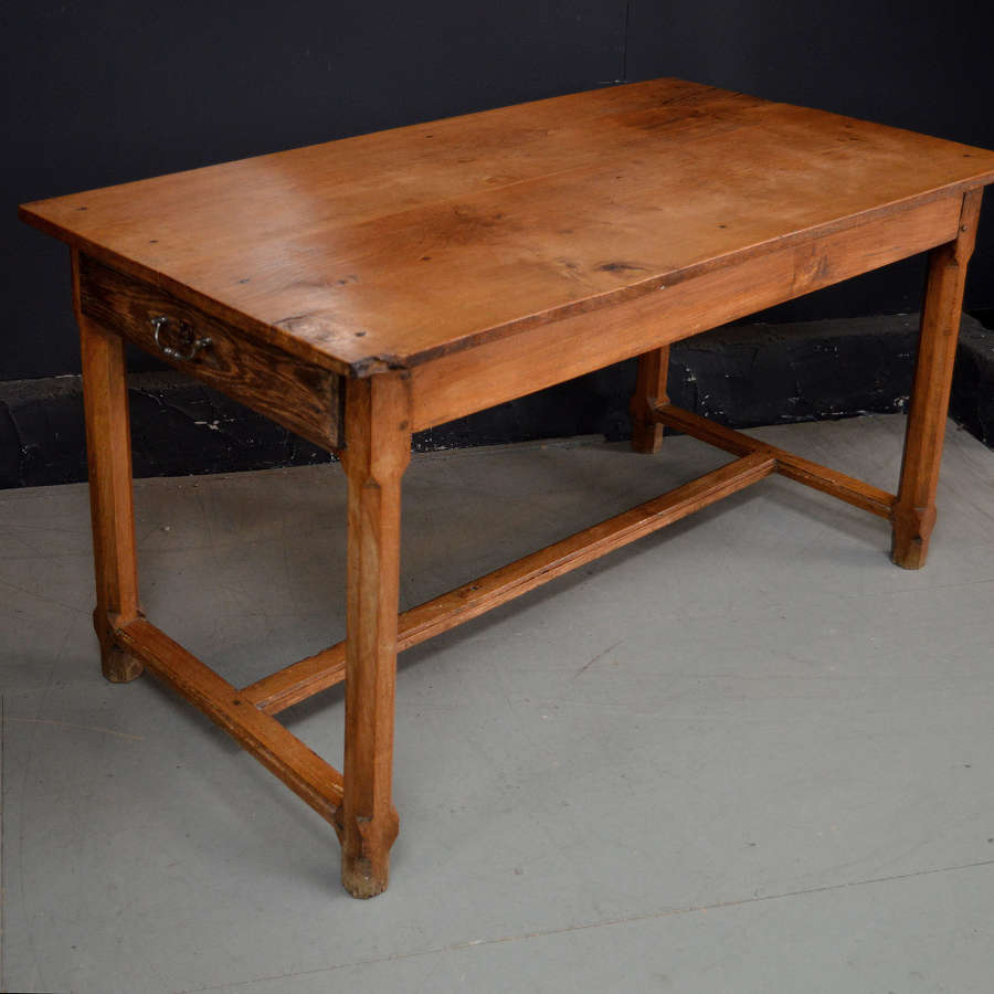 Small 19th Century Elm Refectory table