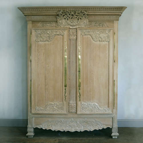 Large 19th Century Norman Marriage Armoire