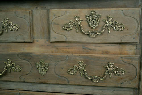 Early 18th Century Louis XIV oak commode