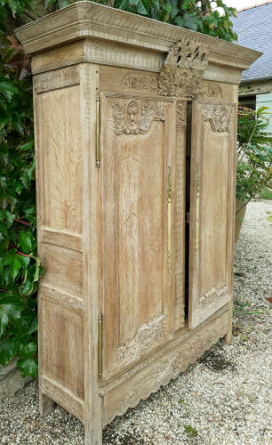19th Century Norman Marriage Armoire