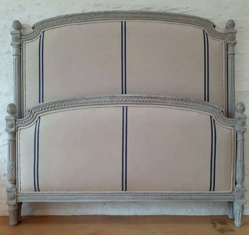 Late 19th Century King size Louis XVI style bedstead
