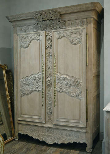 Large Early 19th century Norman Armoire