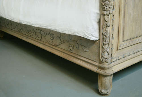 18th Century Oak Norman Marriage bed
