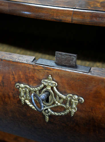 Small late 18th Century Dutch Bombe commode