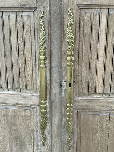 Rare late 18thC Normandy Oak Fromagerie Armoire