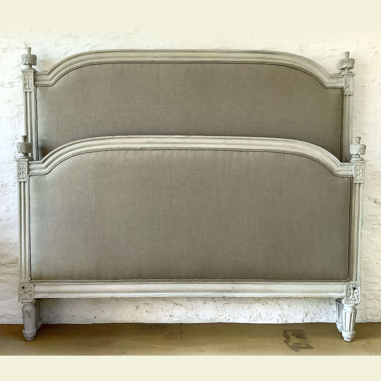 19th Century Louis XVI stryle king size bedstead