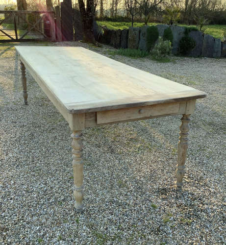 Large Smart Louis Philippe 19th Century Kitchen Prep table