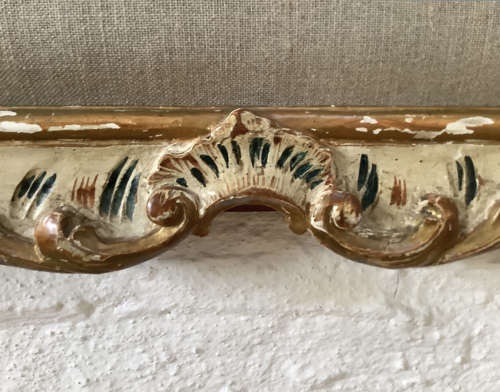 19th Century Louis XV style Italian Headboard