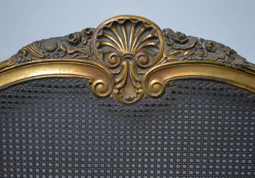 King Size Gilt-wood Louis XV style bedstead