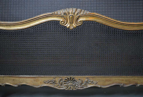 King Size Gilt-wood Louis XV style bedstead