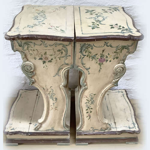 Pair of Italian 19th Century Bedside Tables