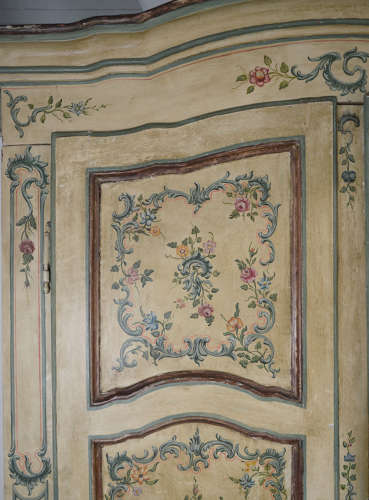 Rare 18th Century North Italian Armoire