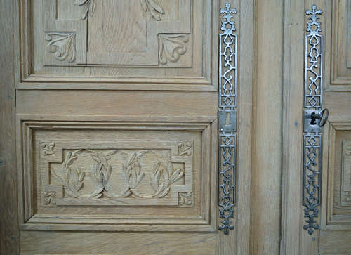 Smart 18th Century Louis XVI Oak Armoire