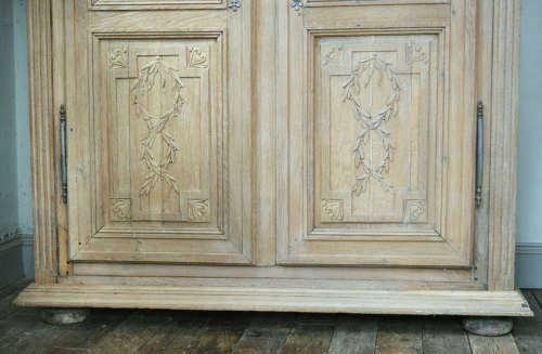 Smart 18th Century Louis XVI Oak Armoire