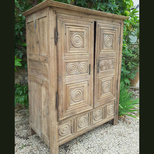 18th Century Oak Breton Armoire