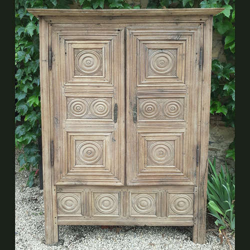 18th Century Oak Breton Armoire