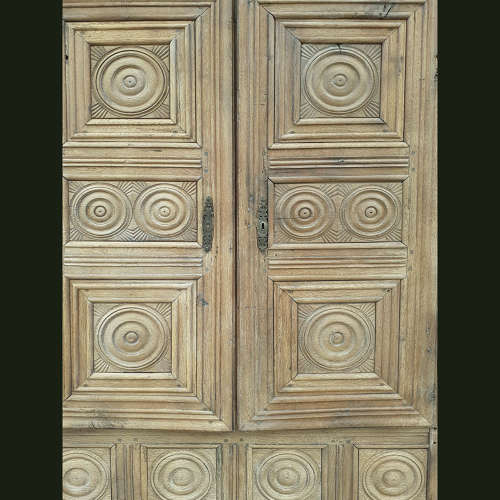 18th Century Oak Breton Armoire
