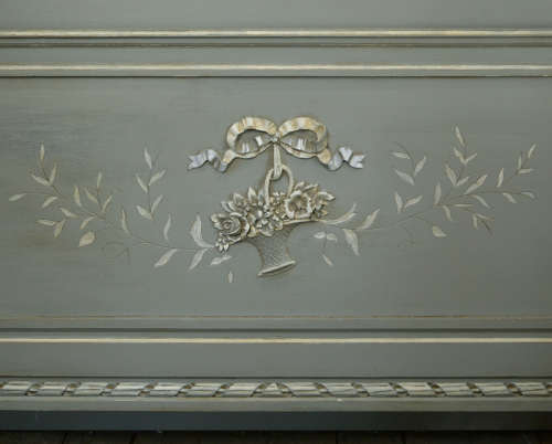 19th Century Henri II style King Size Bedstead