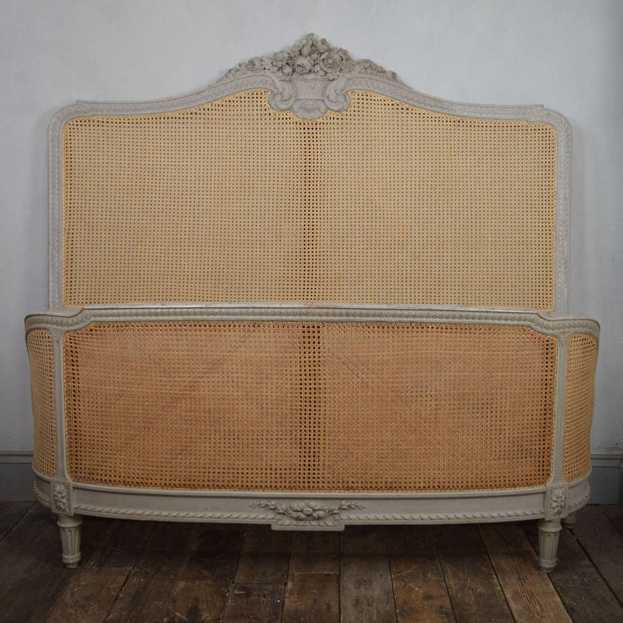 19th Century Louis XVI style king size bedstead