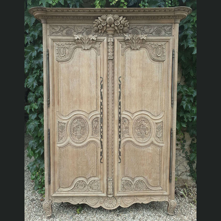 18th Century Norman Marriage Armoire