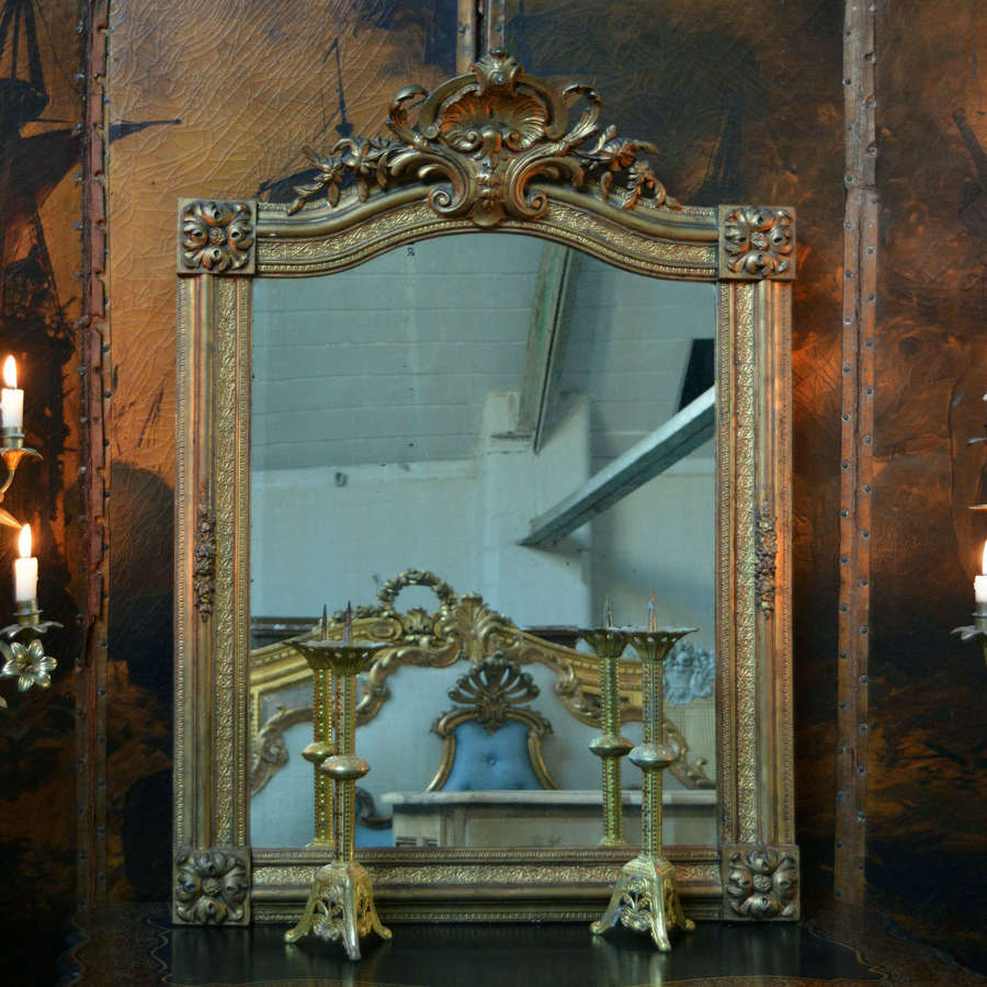 19th Century Napoleon III mirror