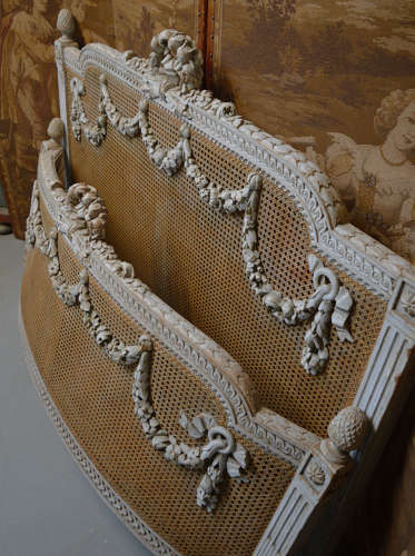 19th Century King size Louis XVI style bedstead