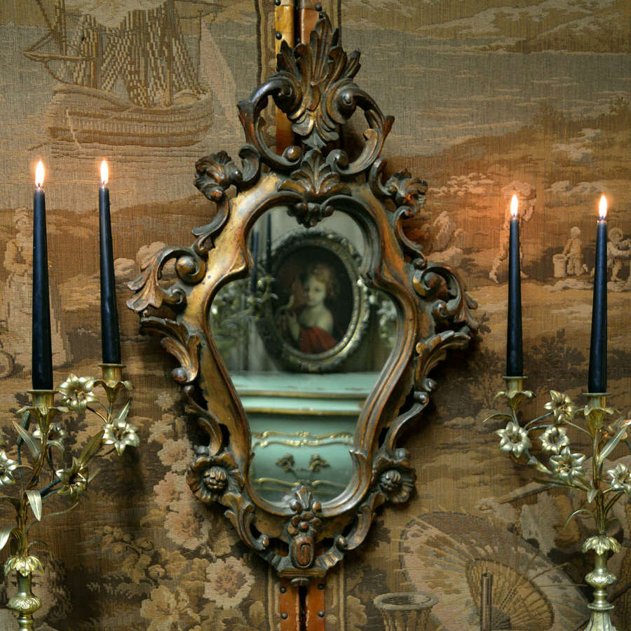 Late 19th Century Venetian Giltwood mirror