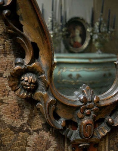 Late 19th Century Venetian Giltwood mirror